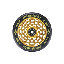 Load image into Gallery viewer, Sacrifice Spy PeepHole Gold 110mm Wheels (Sold In Pairs)