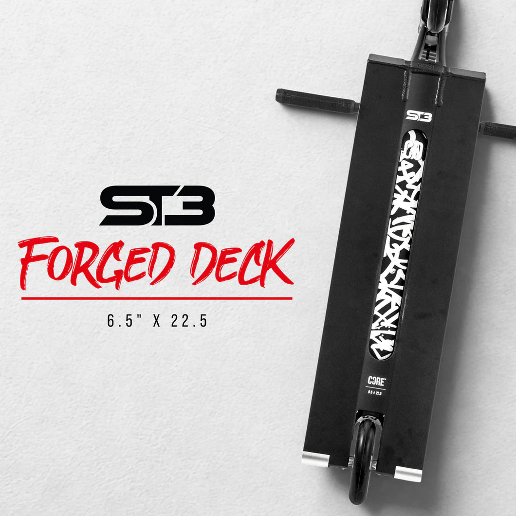 CORE ST3 Forged scooter deck 6.5x22.5”