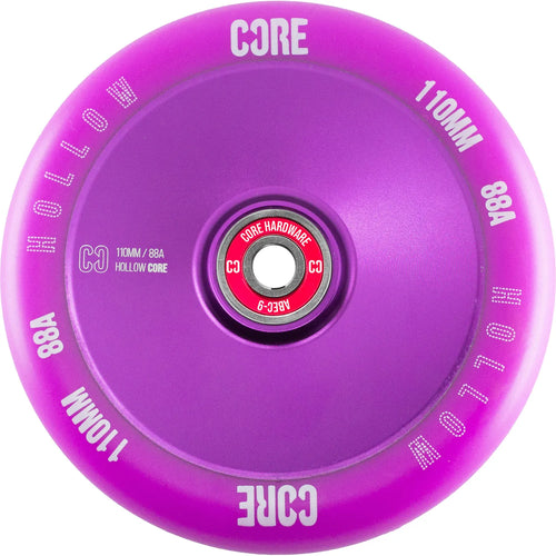 CORE Hollow Stunt Scooter Wheel V2 110mm - Purple