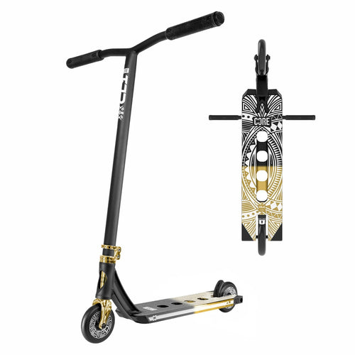 CORE CL1 complete scooter Black/Gold split LE