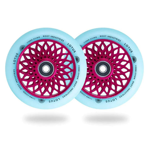 Root Industries Lotus wheel 110mm Pink/Isotope