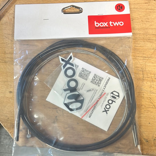 Box two linear brake cable black