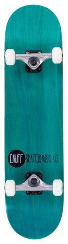 Enuff Logo Stain Skateboard complete Teal