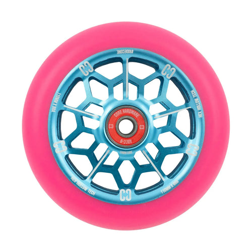 CORE Hex Hollow Stunt Scooter Wheel Pink/Blue