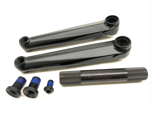 Cult Hawk V2 Cranks 22MM- Black 170MM