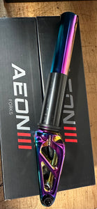 Drone Aeon 3 Feather-Light IHC Scooter Forks -Neochrome