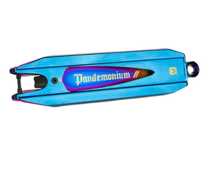 Ethic Pandemonium V2 scooter deck - chrome blue-460mm