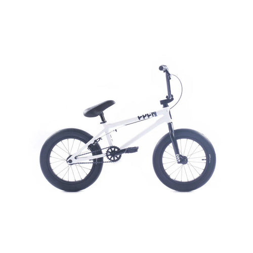 2025 cult Juvenile 18” Bmx Bike - White With Black Parts