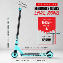 Load image into Gallery viewer, Core CB1 Beginner Complete Stunt Scooter - Teal/Black