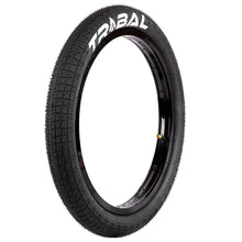 Load image into Gallery viewer, Tribal 18” Logo Bmx Tyre- Black 2.1”