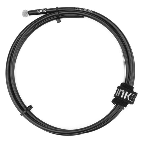 Kink Linear Cable With Velcro Strap- Black