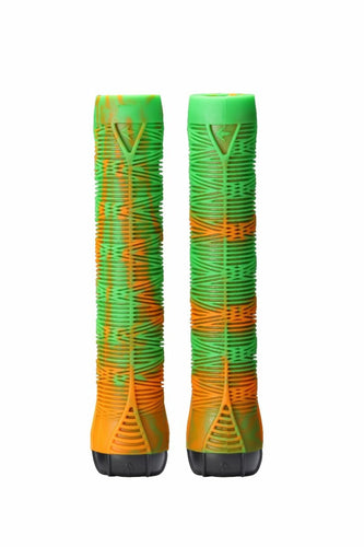 Blunt Envy Green/Orange Flangeless V2 Scooter Bar Grips