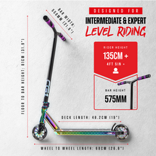 Load image into Gallery viewer, CORE CG1 Complete Stunt Scooter - Neo/Black