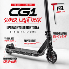 Load image into Gallery viewer, Core CG1 Mini Stunt Scooter Black