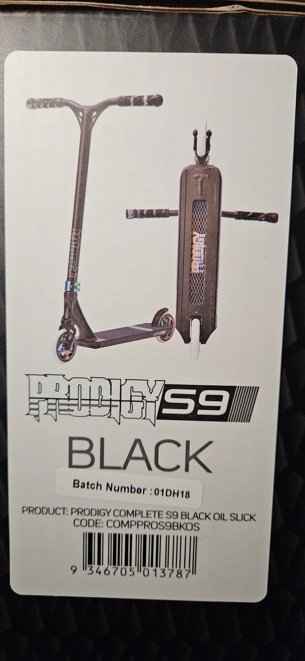 Blunt Prodigy S9 Black Oil Slick