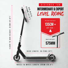 Load image into Gallery viewer, Core CG1 Complete Stunt Scooter Black