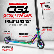 Load image into Gallery viewer, CORE CG1 Complete Stunt Scooter - Neo/Black