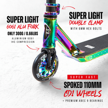 Load image into Gallery viewer, CORE CG1 Complete Stunt Scooter - Neo/Black