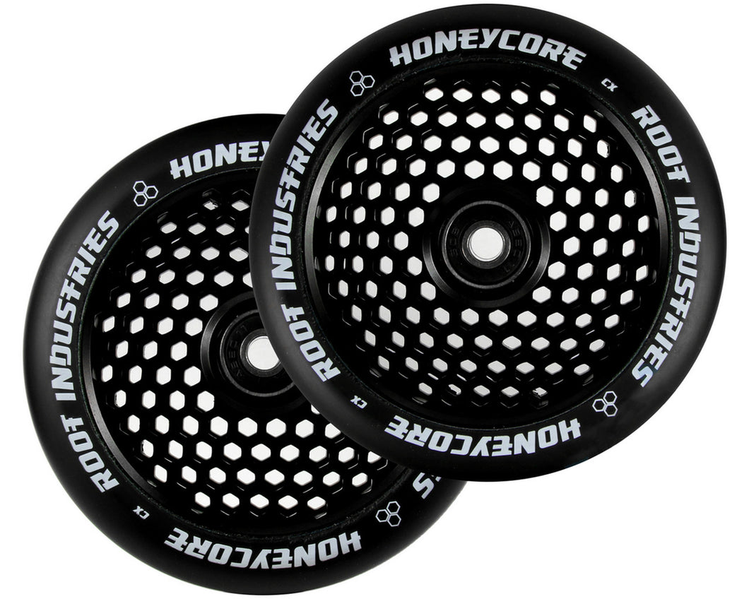 Root Ind. Honey Core Scooter Wheels Pair Black 110mm