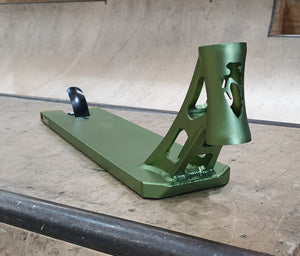 NORTH SCOOTERS TRANSIT FORGED PRO STUNT SCOOTER DECK - MATTE ARMY