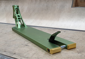 NORTH SCOOTERS TRANSIT FORGED PRO STUNT SCOOTER DECK - MATTE ARMY
