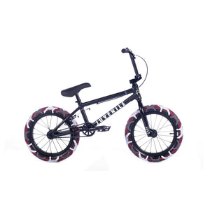 Cult 2022 Juvenile 16" BMX - Black with Red Camo tyres 16.5"