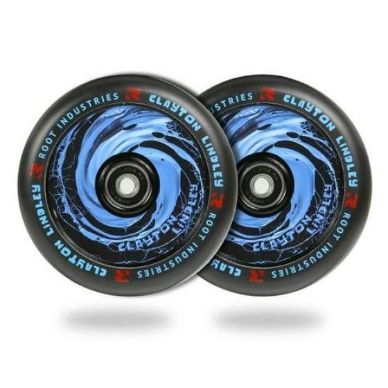 Root Ind. Air Scooter Wheels Pair Clayton Lindley 110mm