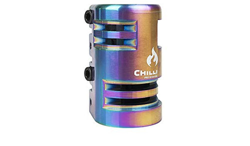 CHILLI PRO SCOOTERS 4 BOLT TIKI SCS CLAMP, NEOCHROME