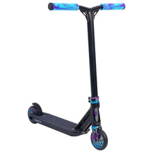 Load image into Gallery viewer, TRIAD PSYCHIC DELINQUENT MINI COMPLETE SCOOTER BLACK/BLUE/PURPLE GOBLIN