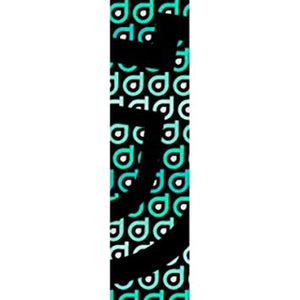 District Logo Repeat Scooter Grip Tape - Turquoise