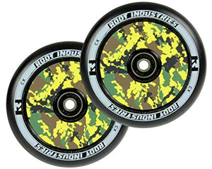 Root Ind. Air Scooter Wheels Pair Black/Camo 110mm