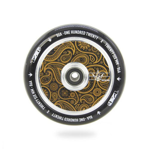 Blunt Hollow Core 120mm Wheel - Bandana Gold