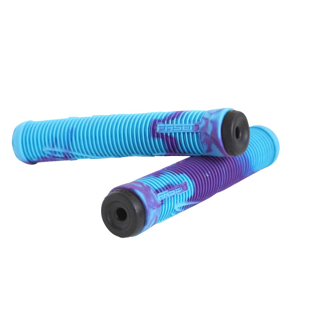 Fasen Fast Scooter Grips - Teal/Purple