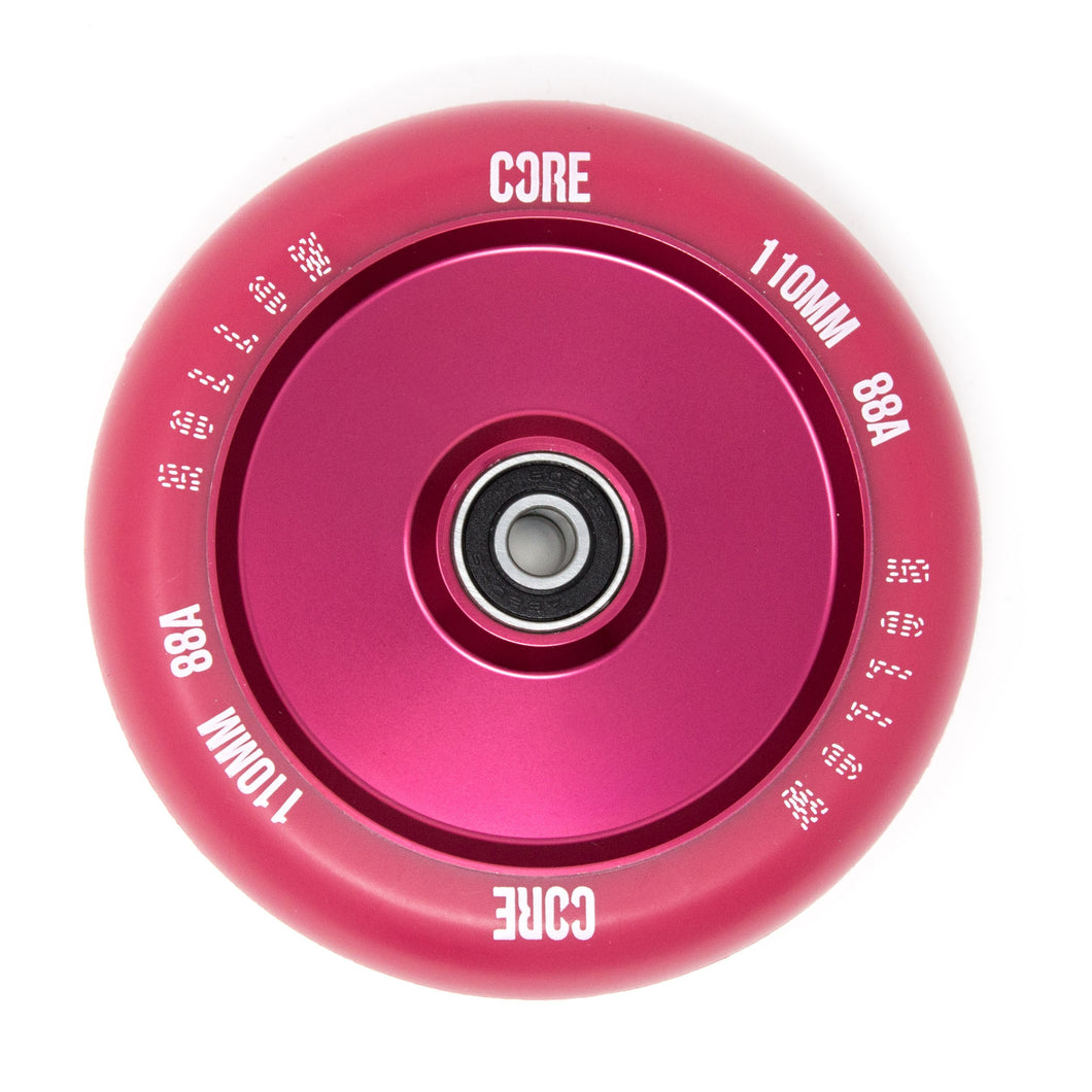 CORE Hollow Stunt Scooter Wheel V2 110mm - Red