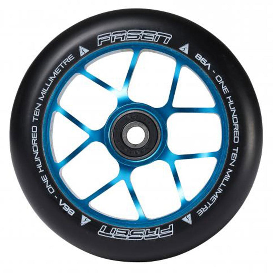 Fasen Jet Alloy Core Scooter Wheel 110mm - Teal