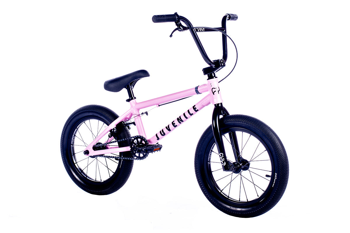 Pink and black store bmx