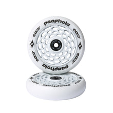 Load image into Gallery viewer, Sacrifice Spy PeepHole White 110mm Wheels (Sold In Pairs)