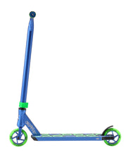 Load image into Gallery viewer, Sacrifice V2 Flyte 100 Complete Scooter Blue/Green