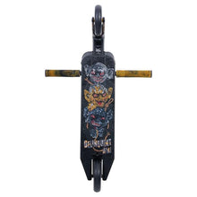 Load image into Gallery viewer, TRIAD PSYCHIC DELINQUENT MINI COMPLETE SCOOTER BLACK/GOLD/GREY GOBLIN