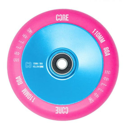 CORE Hollow Stunt Scooter Wheel V2 110mm - Pink/Blue