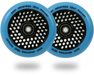 Root Ind. Honey Core Scooter Wheels Pair Black/Blue 110mm