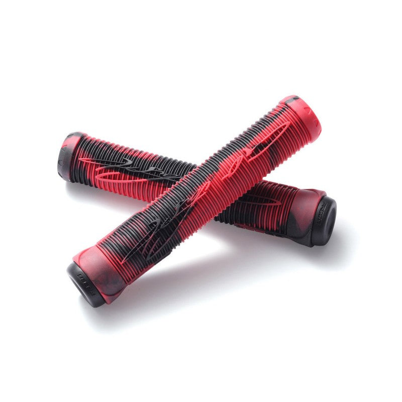 Fasen Fast Scooter Grips - Red/Black