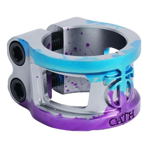 OATH CAGE V2 ALLOY 2 BOLT BLUE/PURPLE/TITANIUM