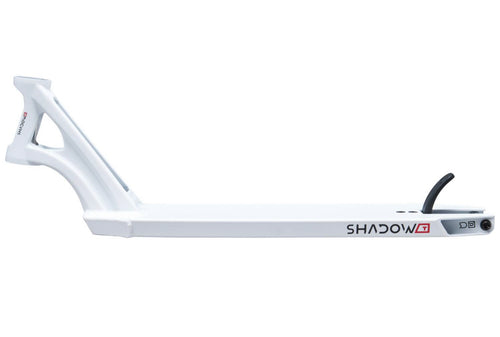 DRONE SHADOW TAPERED DECK 4.9”/19.5” - WHITE