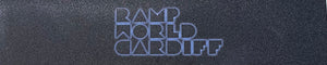 Rampworld Logo Griptape- Black/Black