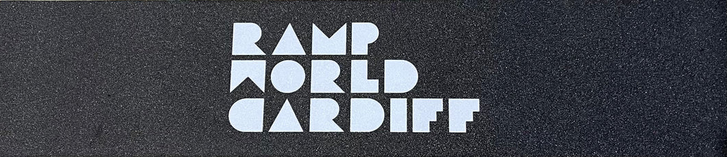 Rampworld Logo Griptape- White