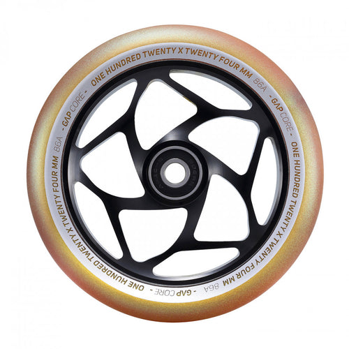 Blunt- 120mm Gap Core Wheel- Black/Gold