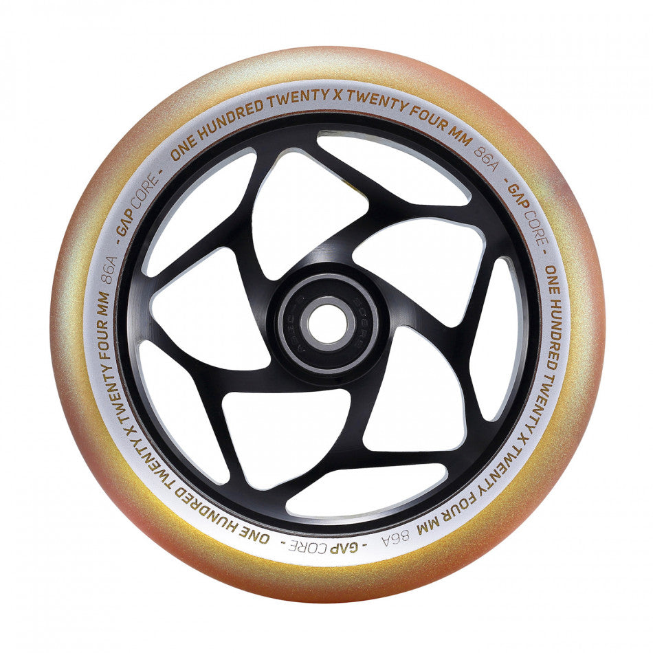 Blunt- 120mm Gap Core Wheel- Black/Gold