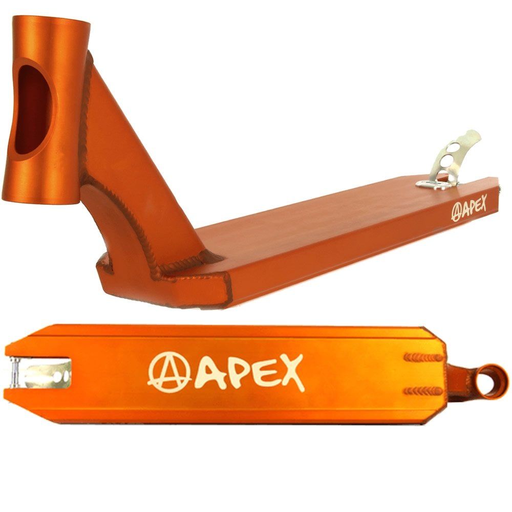 Apex Pro Scooter Deck 600mm-Orange
