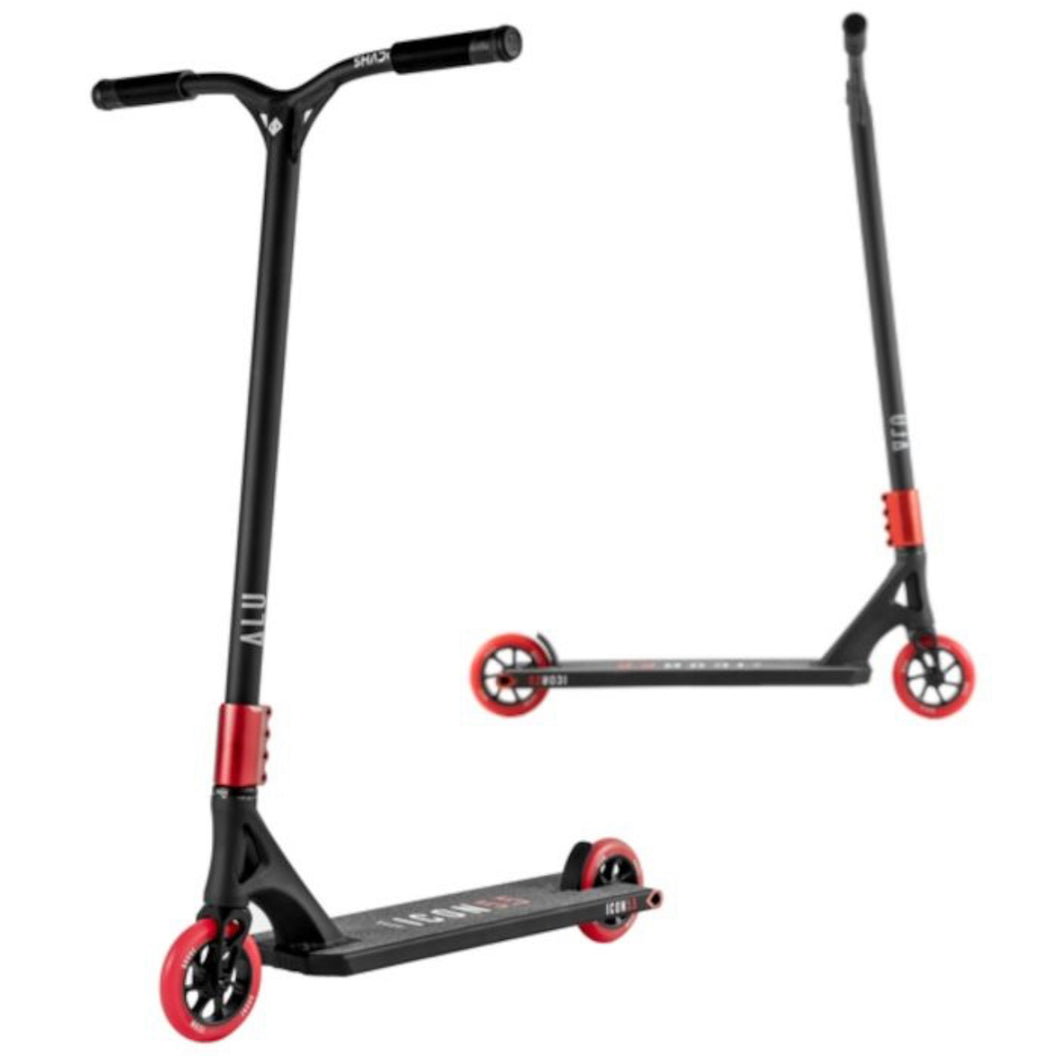 DRONE ICON 5.5 COMPLETE STREET SCOOTER BLACK/RED